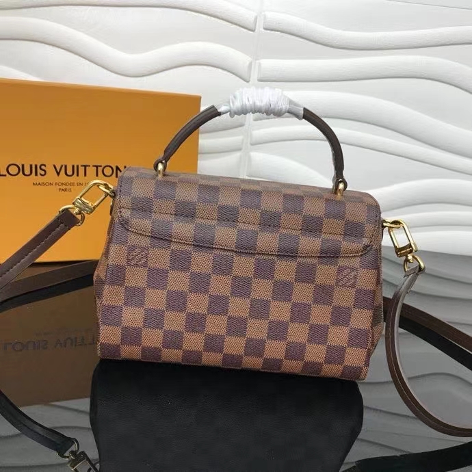 Louis Vuitton CROISETTE Handbag Damier Azur N53000